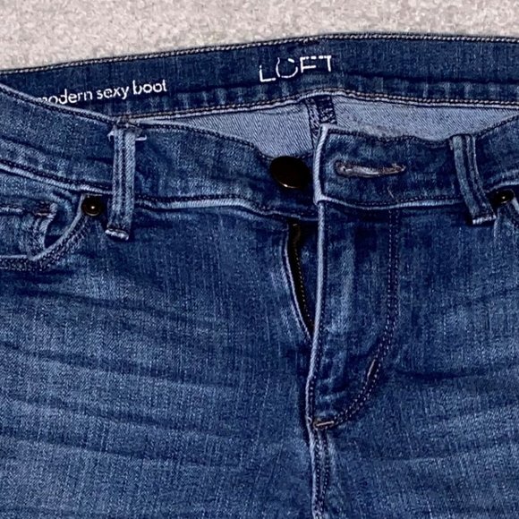 Loft Modern Sexy Boot Jeans - Picture 4 of 4